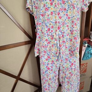 Ralph Lauren Multicolor Floral Pajama Set